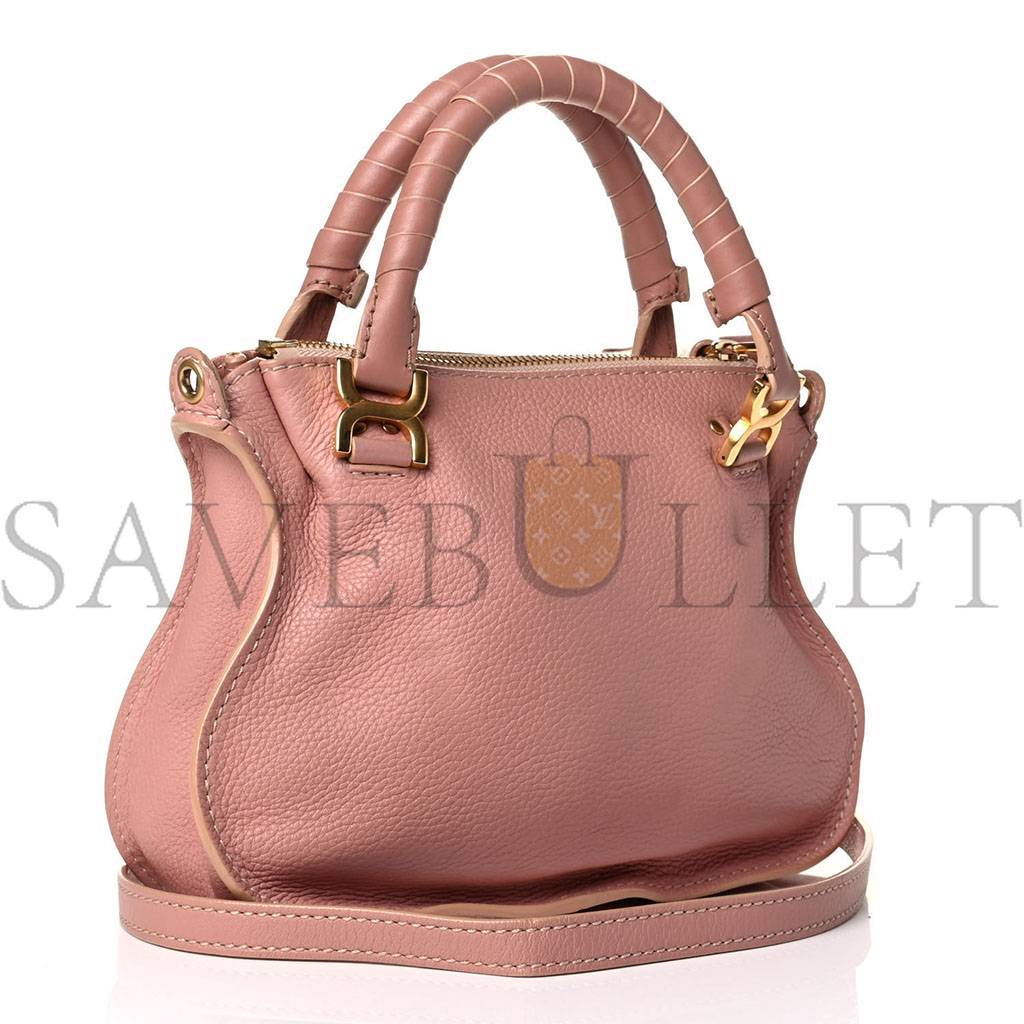 CHLOE CALFSKIN MINI MARCIE SATCHEL WATERLILY CHC23SS595I316L8 (24*17*8cm)